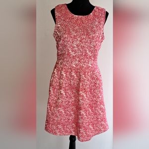 Alison Andrew's Pink Floral Embellished Dress Size Small.